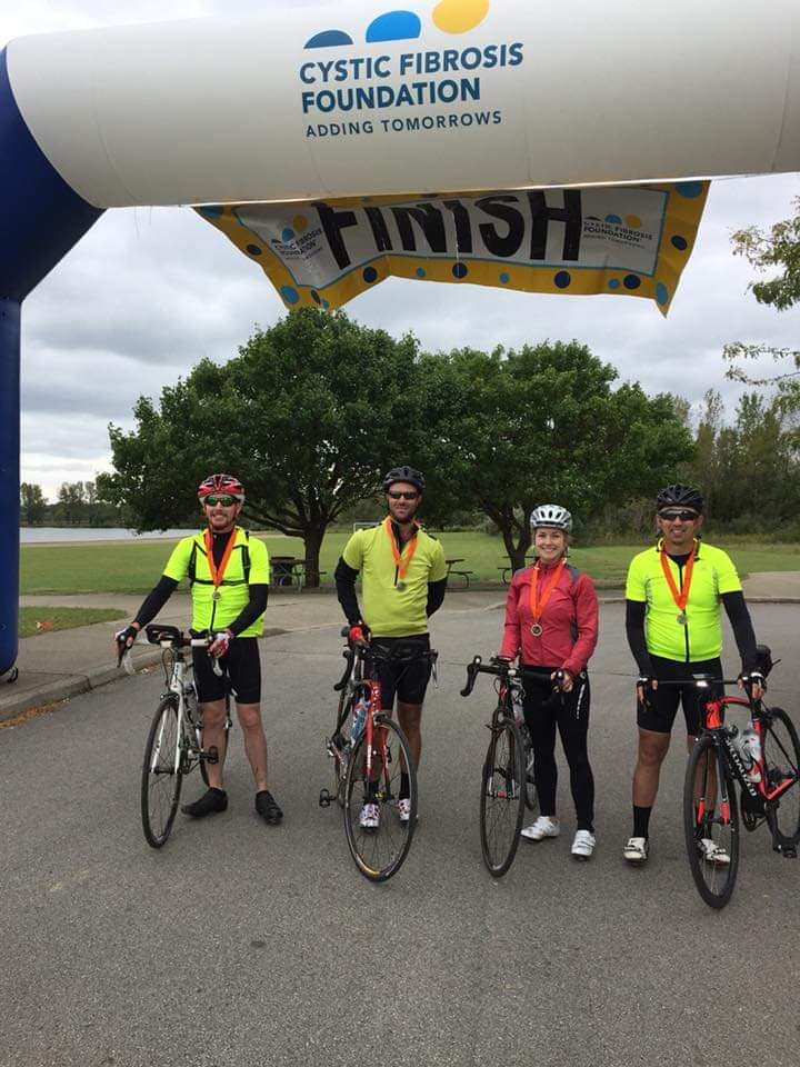 cystic fibrosis bike ride