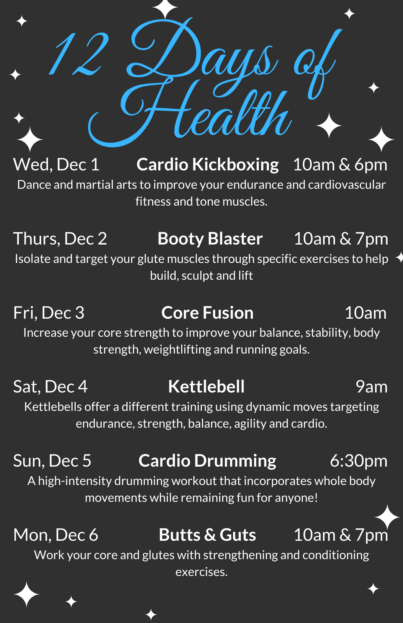 12 Days Of Core Strength