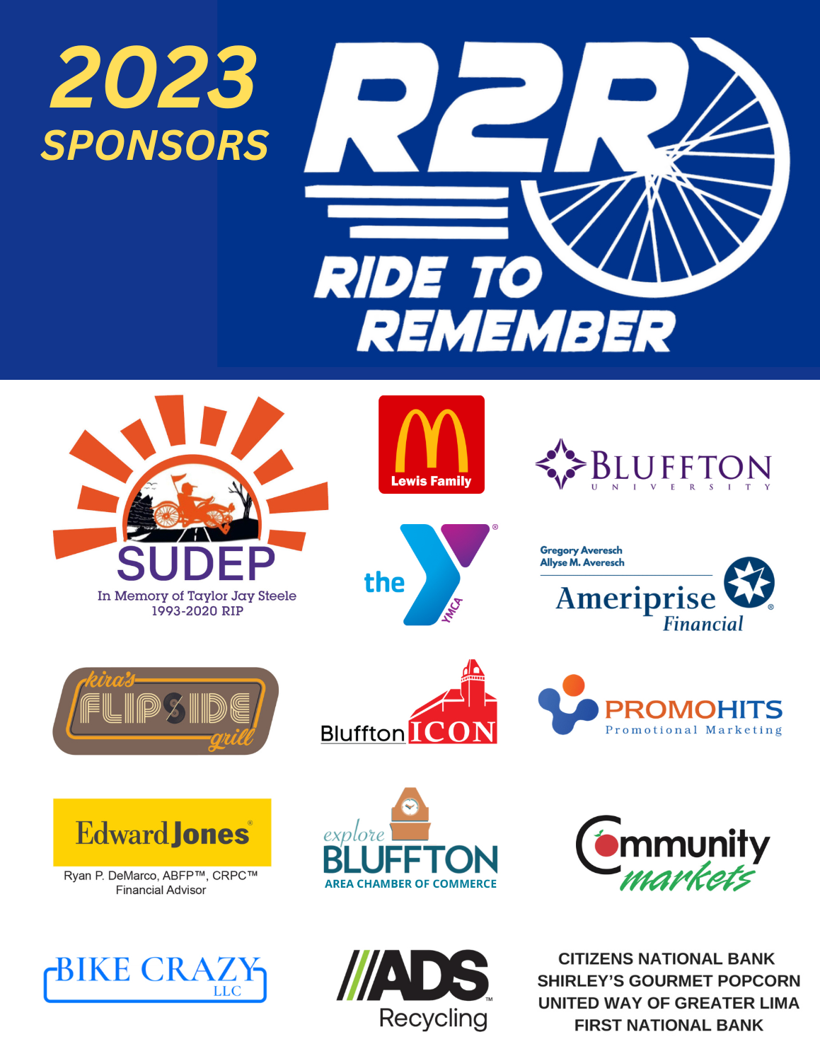 Ride to Remember registration, parking at new Snider Rd. location