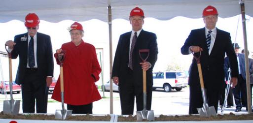 West family breaks ground on hospital expansion