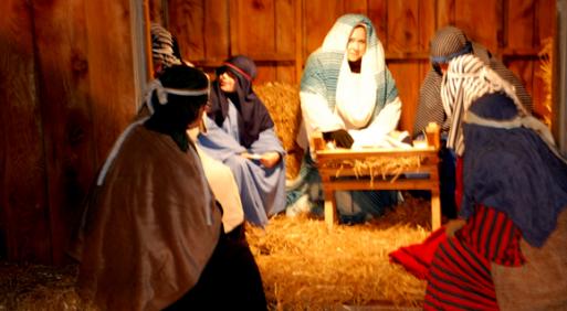 Baptist live nativity