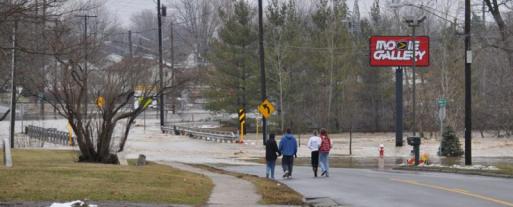 Jefferson Street bridge flooded