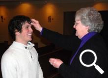 Ash Wednesday observance at St. Mary's